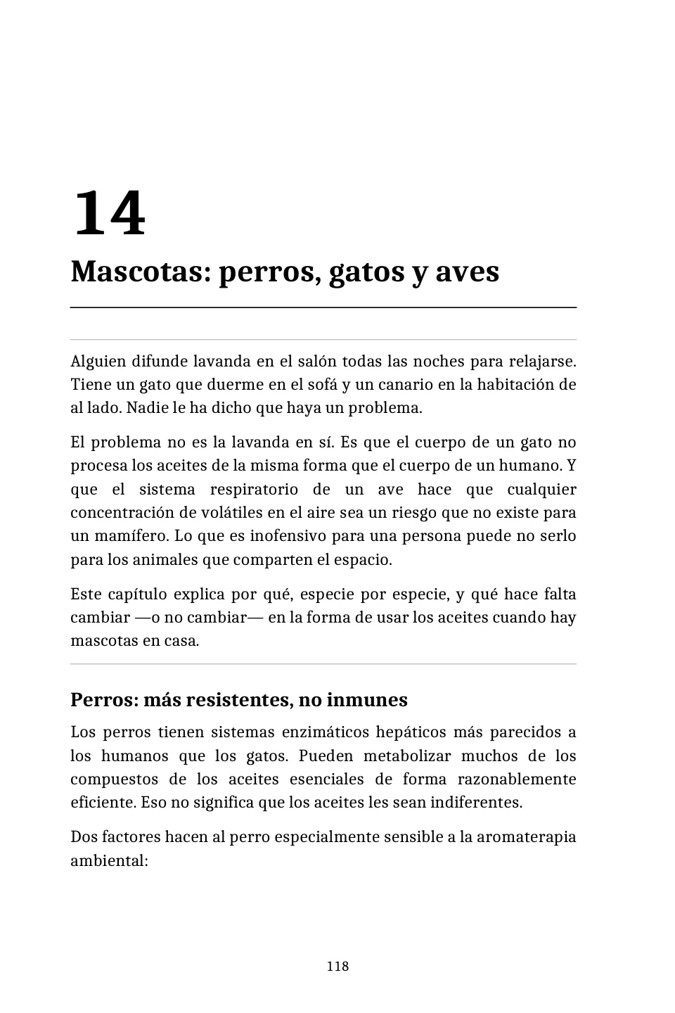 Capítulo 14: Mascotas